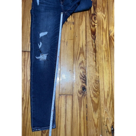 Lucky Brand Size 4/27 A Brooke Legging Jeans Distressed Skinny Denim Stretch Blu - Picture 6 of 16